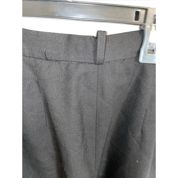 Talbots Dress Shorts Women’s Size 14 Black Wool Waist 32 Inseam 8 Rise 15 Pleat - Picture 9 of 12
